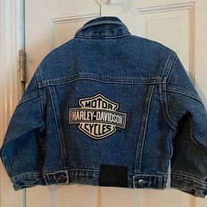 Harley-Davidson Toddler Girls Jean Jacket